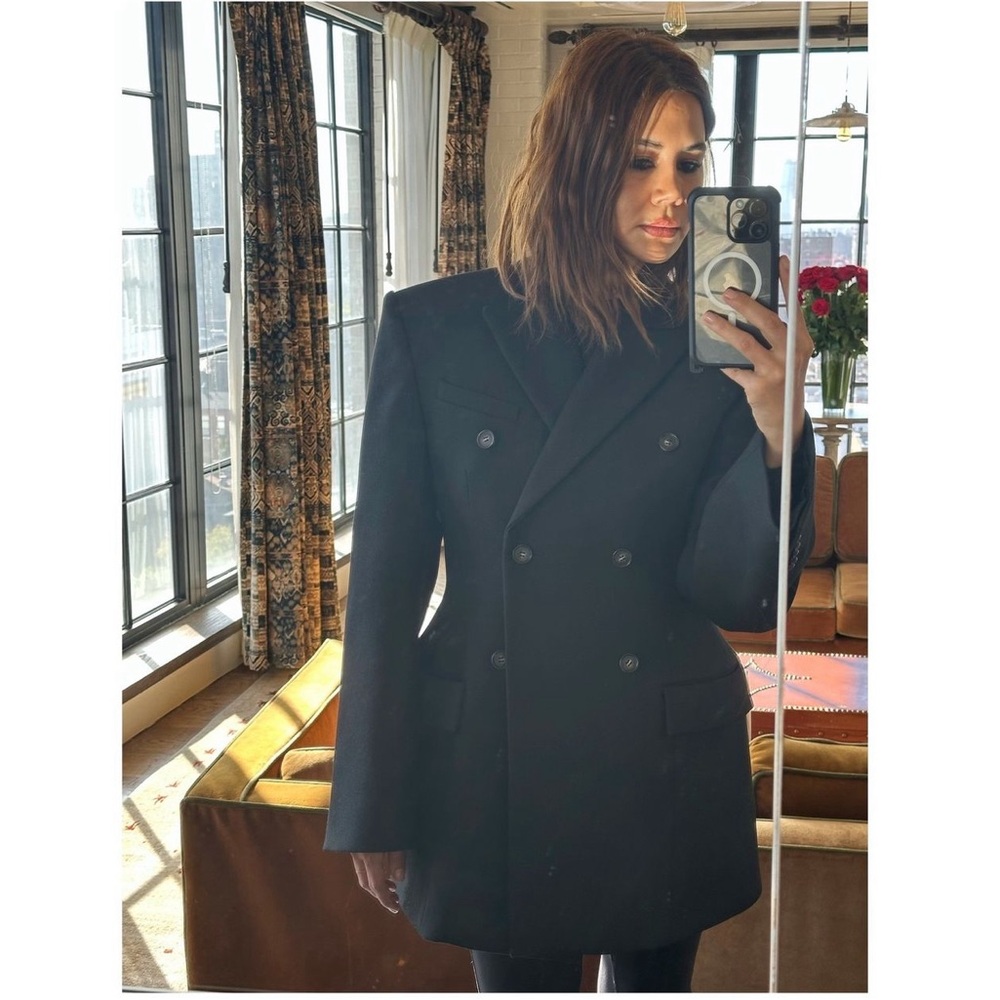 WARDROBE.NYC double breasted contour blazer M NWT